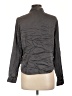 Moda International Gray 3/4 Sleeve Silk Top Size L - photo 2