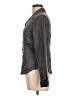 Moda International Gray 3/4 Sleeve Silk Top Size L - photo 5