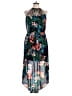 Candie's Floral Blue Teal Cocktail Dress Size XL - photo 1