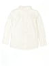 Zara Solid Ivory Long Sleeve Button-Down Shirt Size 7 - photo 2