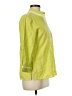 Neiman Marcus Yellow 3/4 Sleeve Button-Down Shirt Size M - photo 4