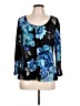 East5th Blue 3/4 Sleeve Blouse Size L - photo 1