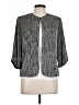 Alex Evenings Chevron-herringbone Gray Blazer Size L (petite) - photo 1