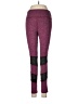 Chances R Color Block Purple Active Pants Size M - photo 1