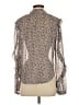 Veronica Beard Brown Long Sleeve Blouse Size 4 - photo 2