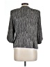 Alex Evenings Chevron-herringbone Gray Blazer Size L (petite) - photo 2
