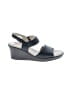 SAS 100% Leather Blue Wedges Size 9 (slim) - photo 1