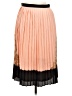 A Wear 100% Polyester Color Block Orange Formal Skirt Size 12 - photo 2