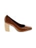 Tory Burch 100% Leather Brown Heels Size 7 1/2 - photo 1