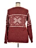 Maurices Hearts Burgundy Pullover Sweater Size XXL - photo 2