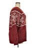 Maurices Hearts Burgundy Pullover Sweater Size XXL - photo 4
