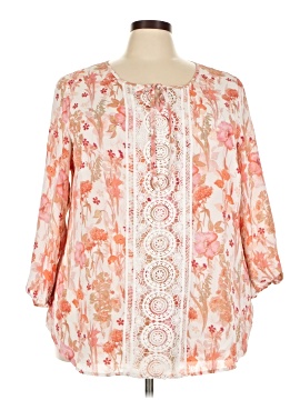 New Directions 3/4 Sleeve Blouse