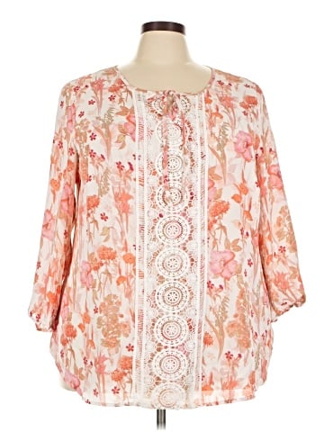 New Directions 3/4 Sleeve Blouse (view 1)
