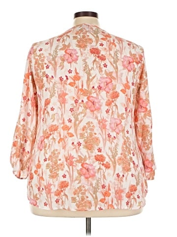 New Directions 3/4 Sleeve Blouse (view 2)