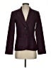 Trina Turk Plaid Red Burgundy Blazer Size 2 - photo 1