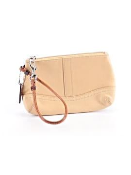 Coach Factory Leather Wristlet