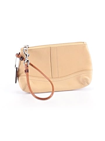 Coach Factory Leather Wristlet (view 1)