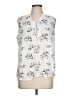 Apt. 9 100% Polyester Ivory Sleeveless Blouse Size L - photo 1