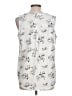 Apt. 9 100% Polyester Ivory Sleeveless Blouse Size L - photo 2