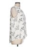Apt. 9 100% Polyester Ivory Sleeveless Blouse Size L - photo 4