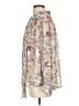 Q2 100% Polyester Paisley Ivory Long Sleeve Blouse Size S - photo 5