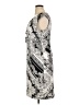 Connected Apparel Paisley Gray Cocktail Dress Size 16 - photo 5