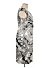 Connected Apparel Paisley Gray Cocktail Dress Size 16 - photo 4