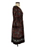Max Studio Paisley Brown Casual Dress Size S - photo 4