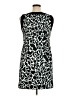 Connected Apparel Graphic Teal Cocktail Dress Size 14 Petite - photo 2