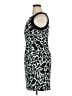 Connected Apparel Graphic Teal Cocktail Dress Size 14 Petite - photo 5