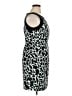 Connected Apparel Graphic Teal Cocktail Dress Size 14 Petite - photo 4
