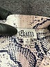 Glam 100% Polyester Animal Print Pink Silver Casual Skirt Size S - photo 4