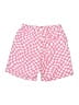 Hanna Andersson 100% Recycled Polyester Pink Board Shorts Size 12 - photo 2