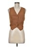 Sincerely Jules Brown Sleeveless Blouse Size M - photo 1
