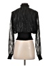 Elan Black Long Sleeve Blouse Size S - photo 2