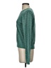 H&M Tweed Teal Pullover Sweater Size S - photo 5