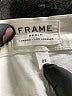 FRAME Denim Metallic Ivory Jeans Size 27 waist - photo 7
