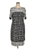 JM Collection Tweed Black Cocktail Dress Size XL - photo 1
