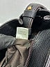 MCM 100% Leather Solid Black Brown Satchel One size - photo 9