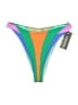 One One Color Block Green Swimsuit Bottoms Size XL - photo 1