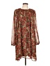 Mystree 100% Polyester Paisley Brown Casual Dress Size L - photo 1
