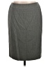 Tahari Chevron-herringbone Gray Formal Skirt Size 4 (petite) - photo 1