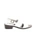 Nine West White Sandals Size 9 - photo 1