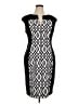 Connected Apparel Graphic Black Cocktail Dress Size 16 - photo 1
