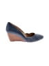 Violet & Red Color Block Blue Wedges Size 7 - photo 1