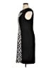 Connected Apparel Graphic Black Cocktail Dress Size 16 - photo 5