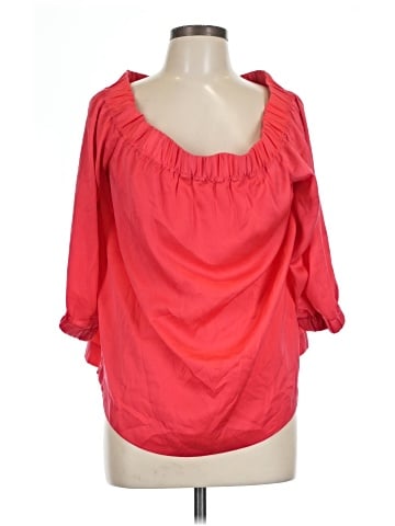 Halogen 3/4 Sleeve Blouse (view 1)