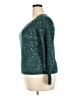 LC Lauren Conrad Stars Teal Pullover Sweater Size XXL - photo 5
