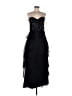 Badgley Mischka 100% Polyester Black Cocktail Dress Size 10 - photo 1