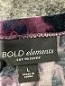 Bold Elements Purple 3/4 Sleeve Blouse Size L - photo 7